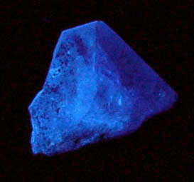 Benitoite from Benitoite Gem Mine, New Idria District, San Benito County, California (Type Locality for Benitoite)