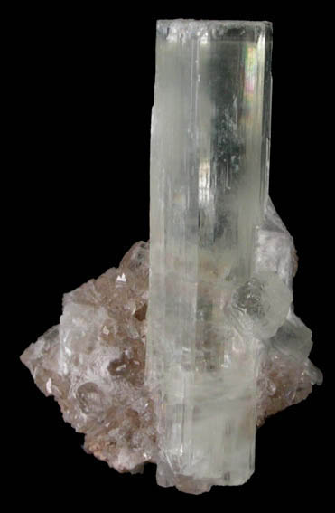 Thaumasite from Wessels Mine, Kalahari Manganese Field, Northern Cape Province, South Africa