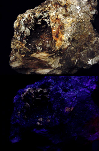 Fluorapatite and Bertrandite from Gross Prospect, West Hayes Ledge, Greenwood, Oxford County, Maine
