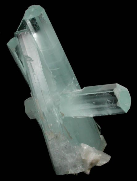 Beryl var. Aquamarine from Dassu, Braldu Valley, Baltistan, Gilgit-Baltistan, Pakistan