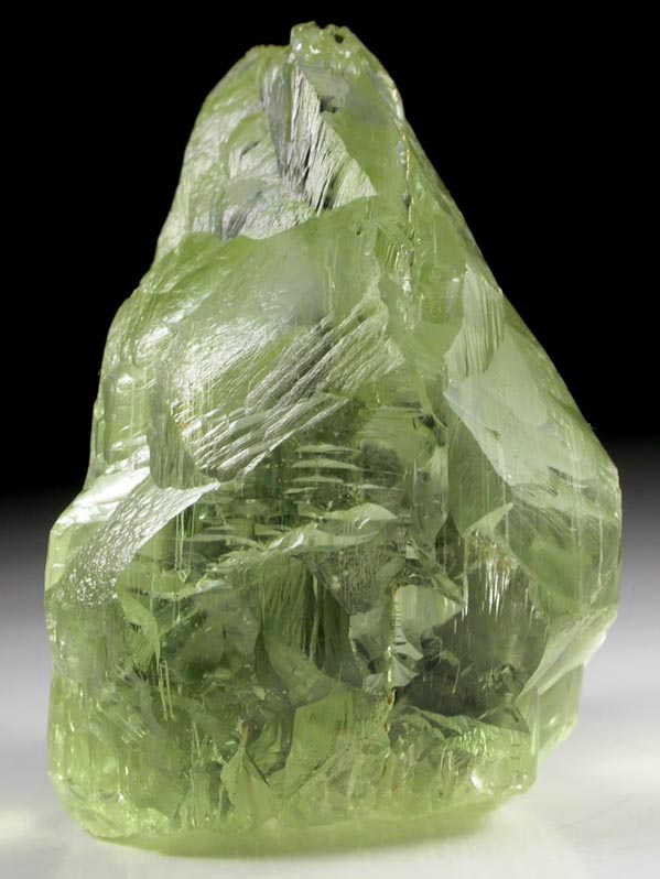 Beryl var. Heliodor (gem-grade crystal) from Volodarsk-Volynskii, Zhitomir Oblast, Ukraine