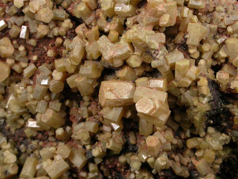 Pyromorphite from Black Star Open Cut, Mount Isa Mines, Queensland, Australia