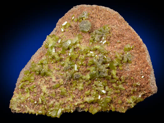 Pyromorphite from Grube Beim Stollen, Grafenwhr, Oberpfalz, Bayern (Bavaria), Germany