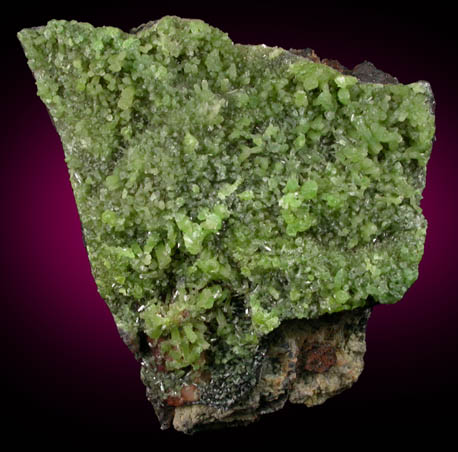 Pyromorphite from Miniera di San Giovanni, Punta della Torre, Iglesias, Sardinia, Italy