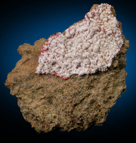 Dundasite over Crocoite from Adelaide Mine, Dundas, Tasmania, Australia (Type Locality for Dundasite)