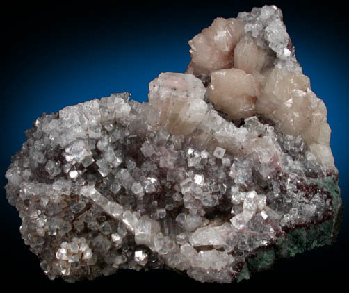 Apophyllite with Stilbite from Ahmednagar, Maharashtra, India