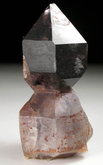Quartz var. Amethyst Scepter from Black Cap Mountain, east of North Conway, Carroll County, New Hampshire
