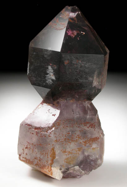 Quartz var. Amethyst Scepter from Black Cap Mountain, east of North Conway, Carroll County, New Hampshire