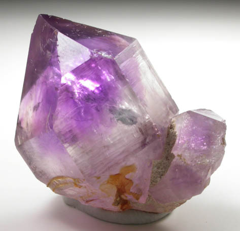 Quartz var. Amethyst from Deer Hill, Stow, Oxford County, Maine