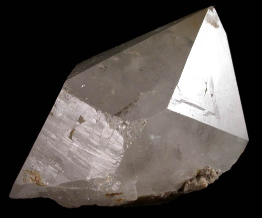 Quartz from Canton Lead Mines, south flank of Rattlesnake Hill, Canton, Hartford County, Connecticut