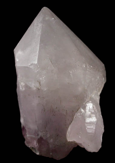 Quartz var. Smoky-Amethyst from Canton Lead Mines, south flank of Rattlesnake Hill, Canton, Hartford County, Connecticut