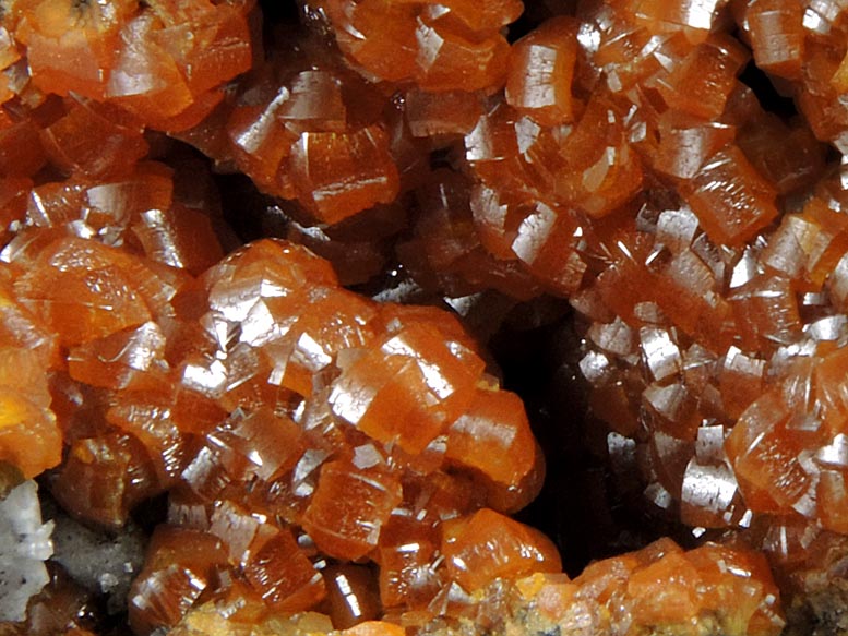 Mimetite var. Campylite from Drygill Mine, Caldbeck Fells, Cumberland, England