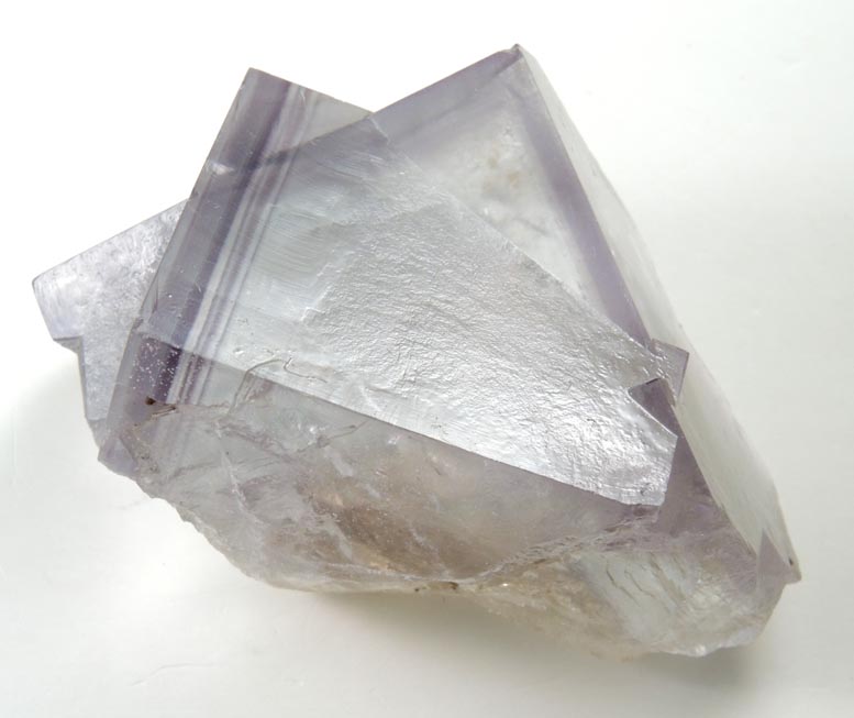 Fluorite (twinned crystals with phantom-zoning) from Alston Moor, West Cumberland Iron Mining District, Cumbria, England