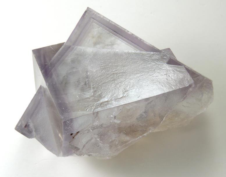 Fluorite (twinned crystals with phantom-zoning) from Alston Moor, West Cumberland Iron Mining District, Cumbria, England