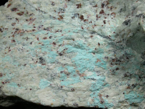 Nakauriite on Serpentine from Cedar Hill Quarry, State Line District, Lancaster County, Pennsylvania