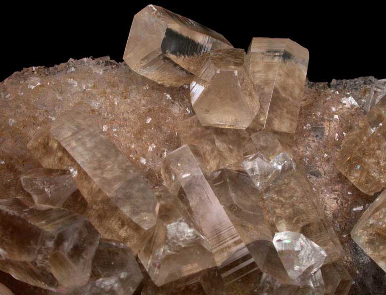 Calcite on Fluorite from Hubei Province, China