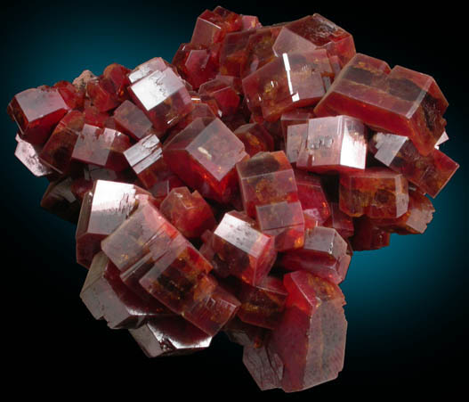 Vanadinite from Mibladen, Haute Moulouya Basin, Zeida-Aouli-Mibladen belt, Midelt Province, Morocco