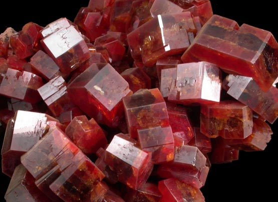 Vanadinite from Mibladen, Haute Moulouya Basin, Zeida-Aouli-Mibladen belt, Midelt Province, Morocco