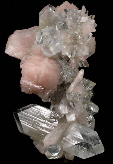 Apophyllite and Stilbite from Jalgaon, Maharashtra, India