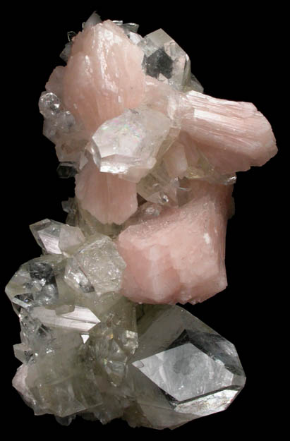 Apophyllite and Stilbite from Jalgaon, Maharashtra, India