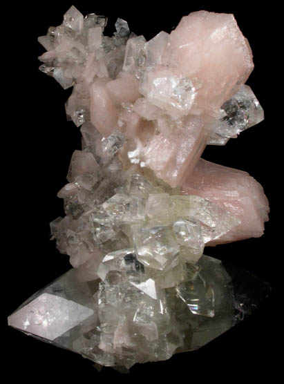 Apophyllite and Stilbite from Jalgaon, Maharashtra, India