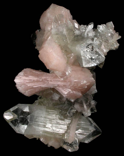 Apophyllite and Stilbite from Jalgaon, Maharashtra, India