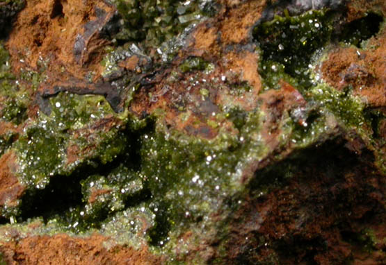 Crocoite and Pyromorphite from Platt Mine, Dundas, Tasmania, Australia