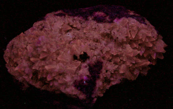 Calcite and Chalcopyrite from Moore's Station Quarry, 44 km northeast of Philadelphia, Mercer County, New Jersey