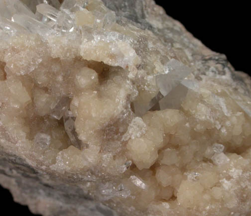 Celestine and Stronianite from 20 Mule Team Borax Mine, San Bernadino County, California