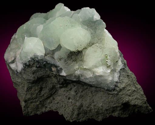 Prehnite from Silliman Quarry, Woodbury, Litchfield County, Connecticut