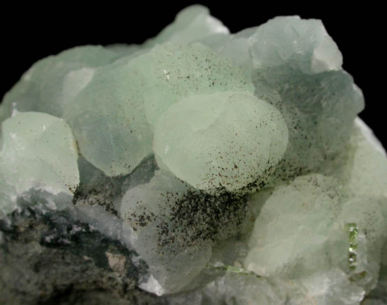 Prehnite from Silliman Quarry, Woodbury, Litchfield County, Connecticut