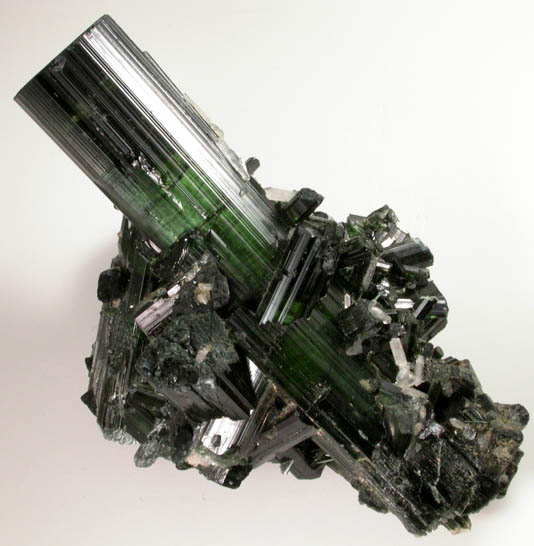 Elbaite Tourmaline with Quartz from Minas Gerais, Brazil