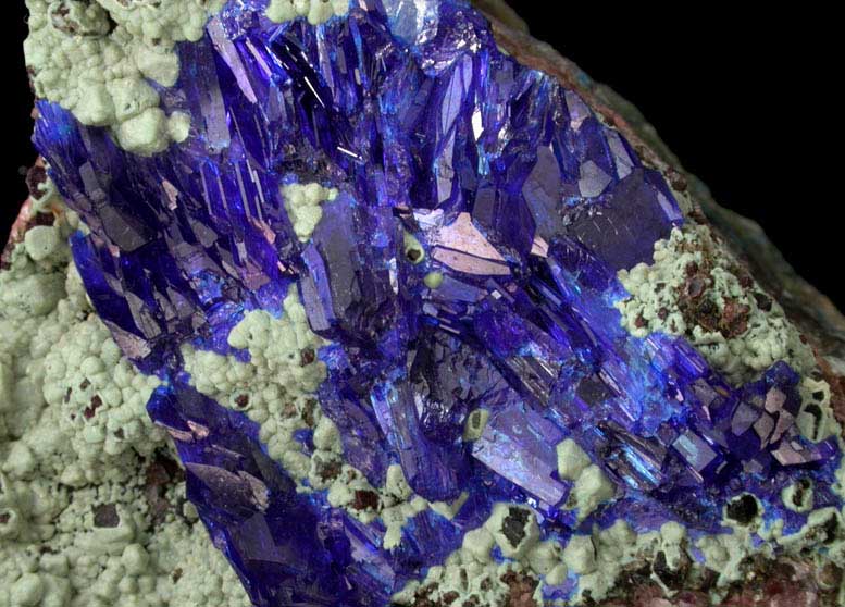 Linarite from Grand Reef Mine, Aravaipa District, Graham County, Arizona