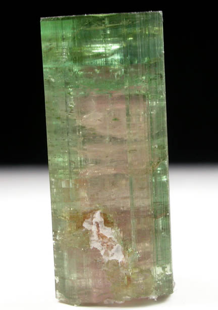 Elbaite var. Watermelon Tourmaline from Mount Mica Quarry, Paris, Oxford County, Maine