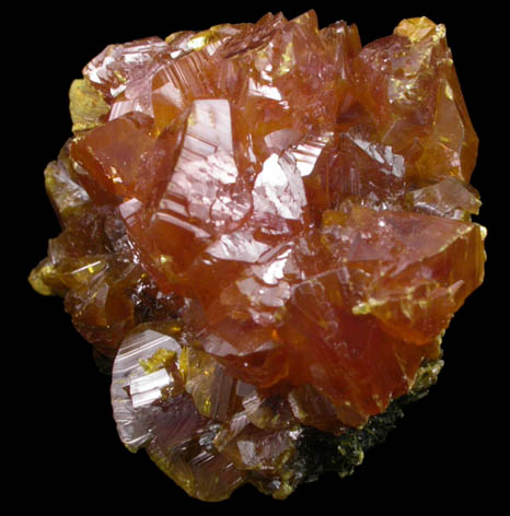 Orpiment from Twin Creeks Mine, Cut 62, Humboldt County, Nevada