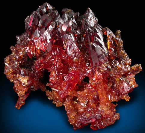 Zincite (synthetic) from Silesia, Poland