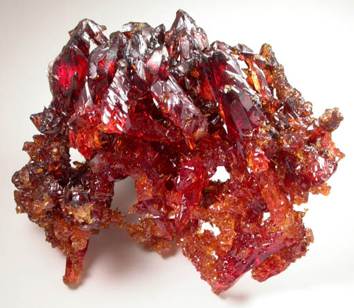 Zincite (synthetic) from Silesia, Poland