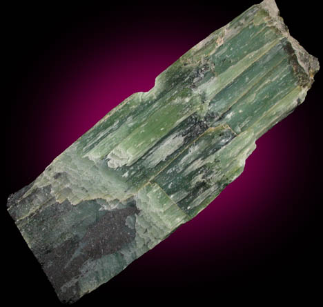 Antigorite var. Williamsite with Chromite from State Line Chromite Mining District, Lancaster County, Pennsylvania