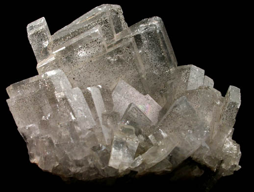 Barite with Pyrite from Taxco, Guerrero, Mexico