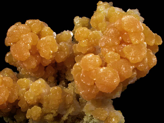 Mimetite with Calcite from San Pedro Corralitos, Casas Grandes, Chihuahua, Mexico