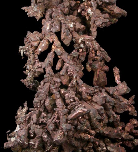 Copper (crystallized) from Mountain City District, Elko County, Nevada