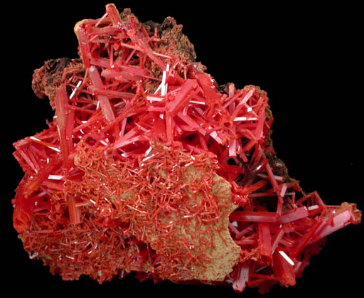 Crocoite from Adelaide Mine, Dundas, Tasmania, Australia