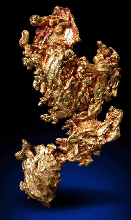Gold from Lena River Basin, Bulun District, Sakha, Siberia, Russia