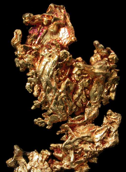 Gold from Lena River Basin, Bulun District, Sakha, Siberia, Russia