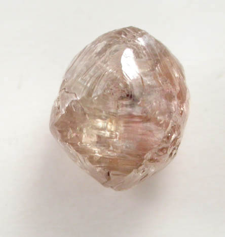 Diamond (1.05 carat brown complex crystal) from Northern Cape Province, South Africa