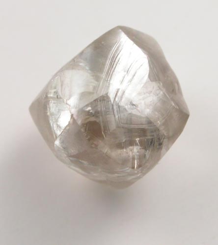 Diamond (1.10 carat brown complex crystal) from Northern Cape Province, South Africa