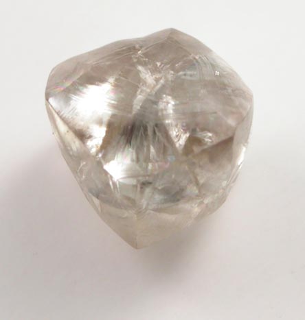 Diamond (1.10 carat brown complex crystal) from Northern Cape Province, South Africa