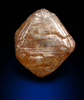 Diamond (2.17 carat yellow-brown octahedral crystal) from Guinea