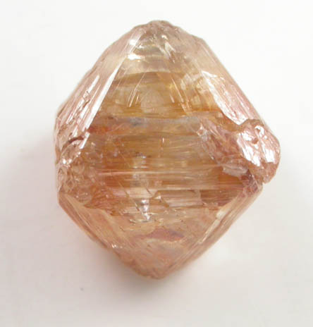 Diamond (2.17 carat yellow-brown octahedral crystal) from Guinea