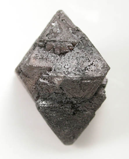 Diamond (2.82 carat translucent black octahedral crystals with etched faces) from Zimbabwe